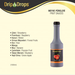 Drip Drops Meyve Püreleri 1000ml *6